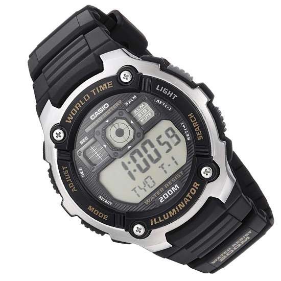 Casio World Time Sports Watch AE-2000W-9A AE2000W-9AV