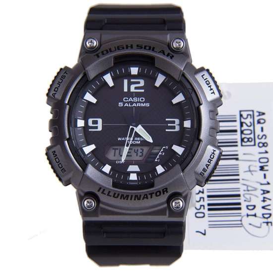 Casio Tough Solar Mens Watch AQ-S810W-1A4V AQS810W