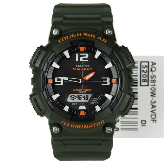 AQ-S810W-3AVDF Casio Tough Solar Sports Watch