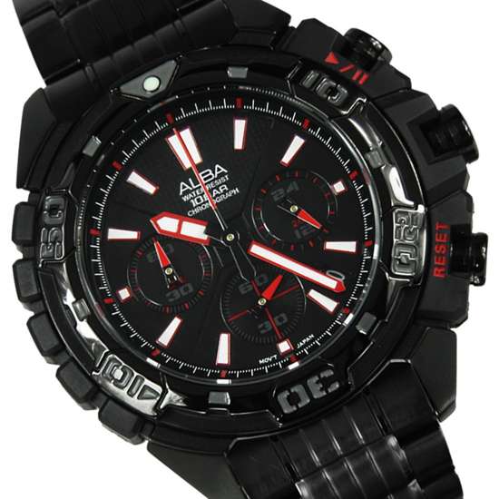 ALBA Chronograph Divers Watch Made by Seiko AU2007X1