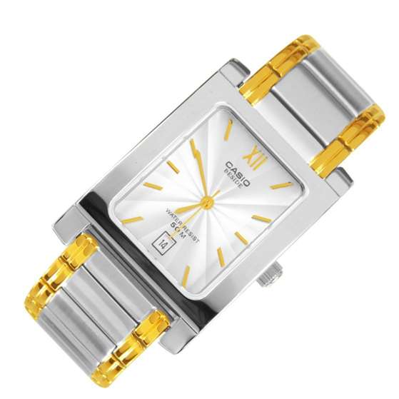 Casio Beside Quartz Mens Watch BEM-100SG-7AV BEM100SG