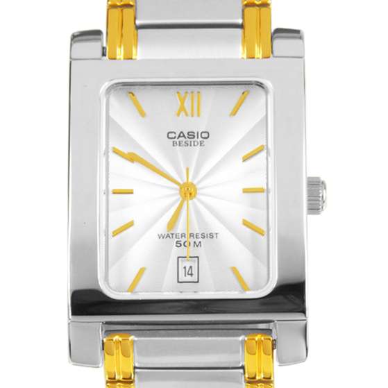 Casio Beside Quartz Mens Watch BEM-100SG-7AV BEM100SG