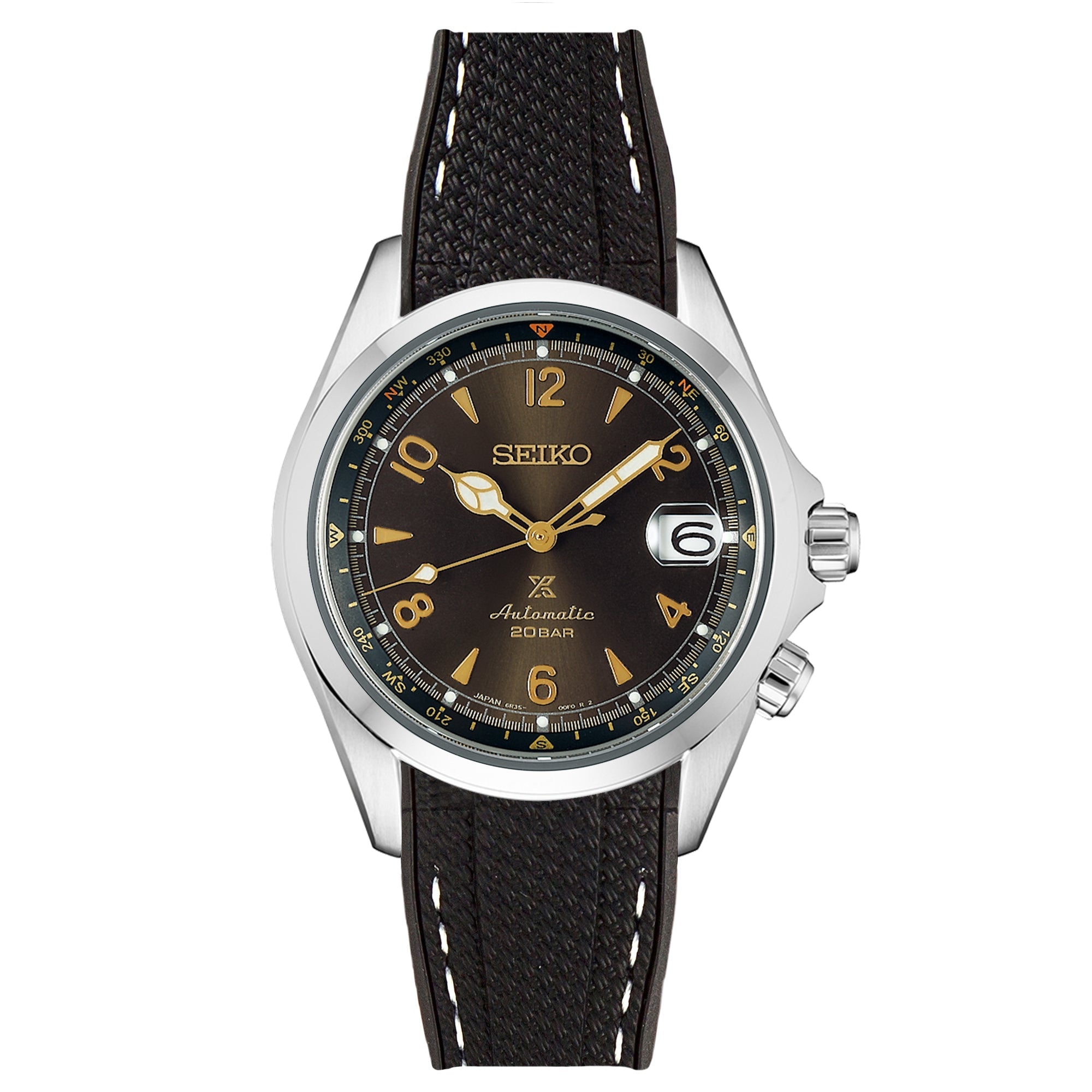 #color_black with white stitch