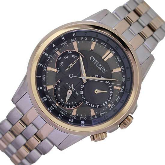 Citizen BU2026-65H Eco Drive Two Tone Stainless Watch