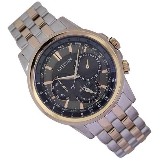 Citizen BU2026-65H Eco Drive Two Tone Stainless Watch