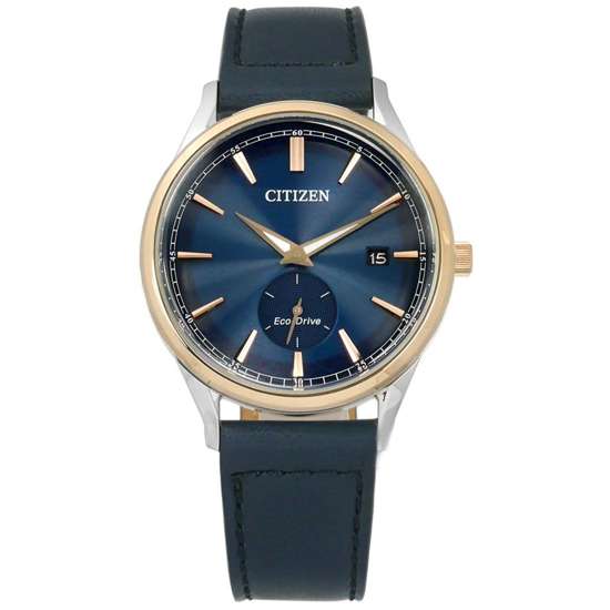 Citizen BV1114-18L BV1114-18 Eco Drive Blue Leather Watch