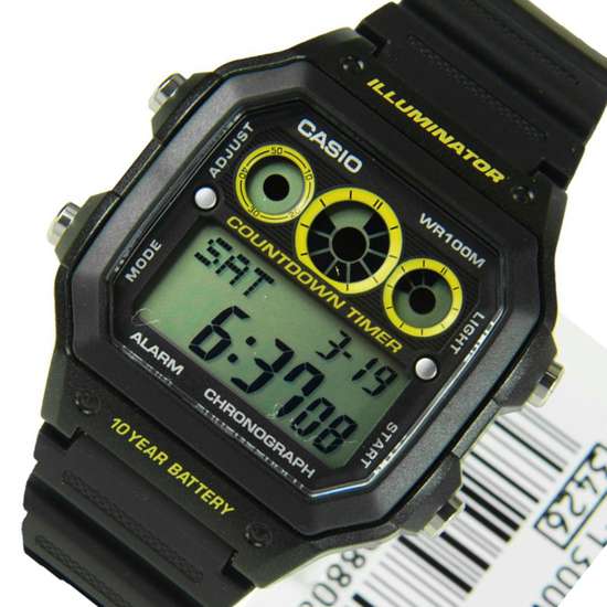 Casio Youth Digital Watch AE1300WH-1A AE-1300WH-1AV