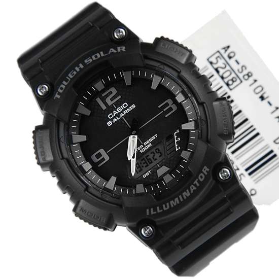 Casio Tough Solar AQS810W-1A2 AQ-S810W-1A2V Alarm Watch