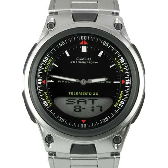 Casio AW-80D-1AV AW80D-1A Telememo World Time Watch