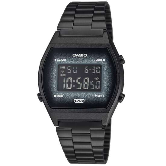 Casio Vintage Black Digital Watch B640WBG-1B B640WBG-1BDF