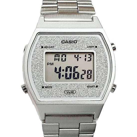 Casio Vintage Glitter Dial Digital Watch B640WDG-7 B640WDG-7DF