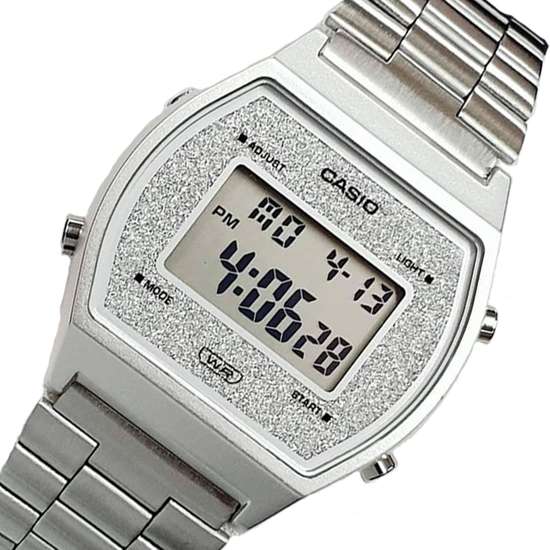 Casio Vintage Glitter Dial Digital Watch B640WDG-7 B640WDG-7DF