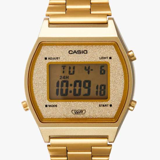 Casio Vintage Gold Digital Watch B640WGG-9 B640WGG-9DF
