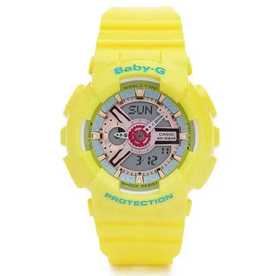 Casio Baby-G Yellow Watch BA-110CA-9 BA-110CA-9A