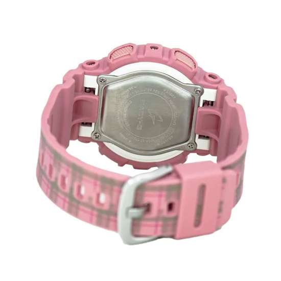 Casio Baby-G Pink Blush Plaid Limited Edition Watch BA-130SP-4A BA130SP-4A
