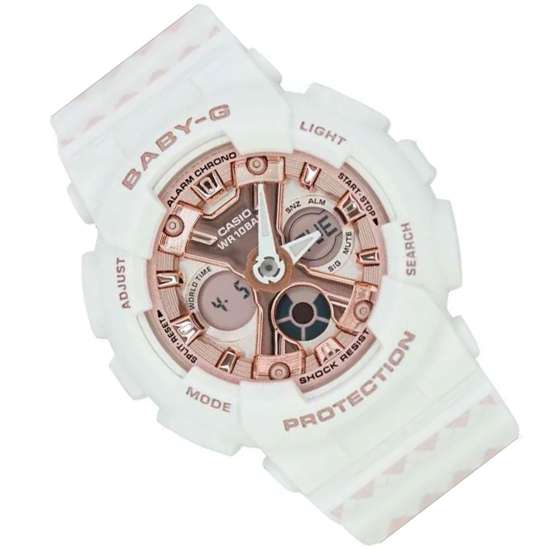 Casio Baby-G White Plaid Limited Edition Watch BA-130SP-7A BA130SP-7A