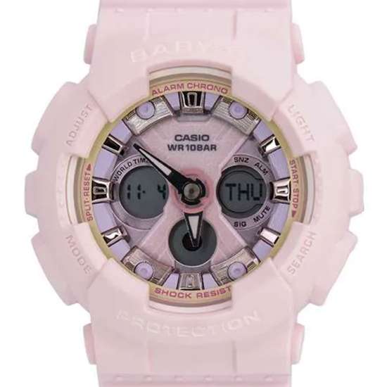 Casio Baby-G Icy Pink Pastel BA-130WP-4A BA130WP-4 Fashion Watch