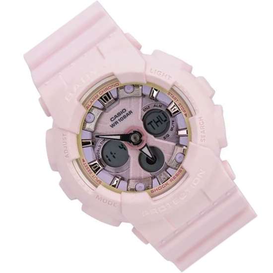 Casio Baby-G Icy Pink Pastel BA-130WP-4A BA130WP-4 Fashion Watch