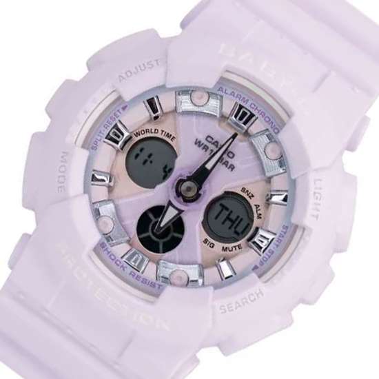 Casio Baby-G Icy Purple Pastel BA-130WP-6A BA130WP-6 Cute Watch