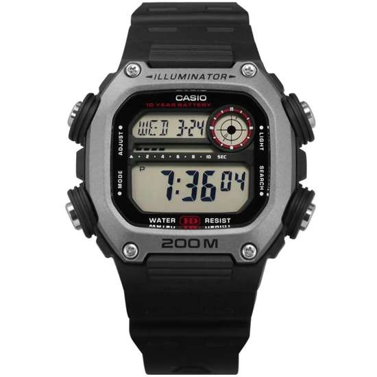 Casio Youth World Time Digital Watch DW291H-1A DW-291H-1AV