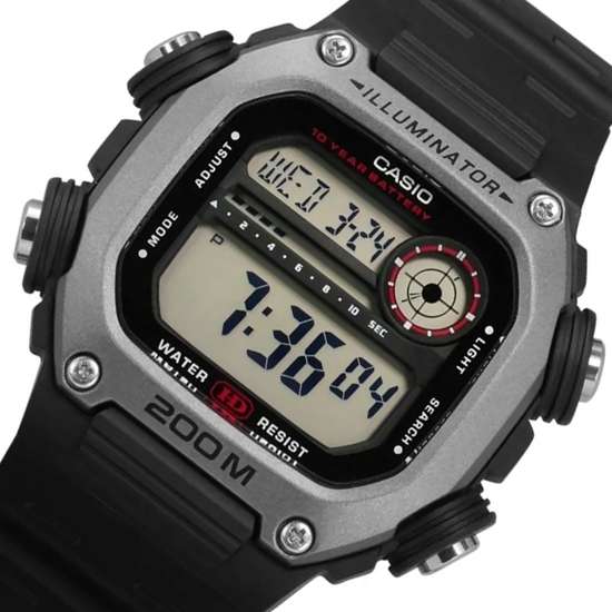 Casio Youth World Time Digital Watch DW291H-1A DW-291H-1AV