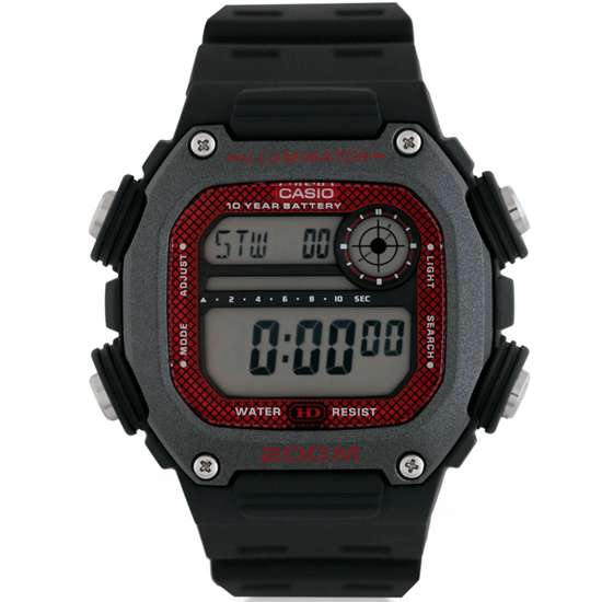 Casio Youth World Time Digital Watch DW291H-1B DW-291H-1BV