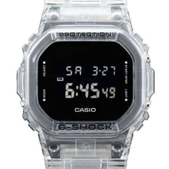 Casio G-Shock Skeleton DW-5600SKE-7D DW5600SKE-7 Clear Transparent Watch