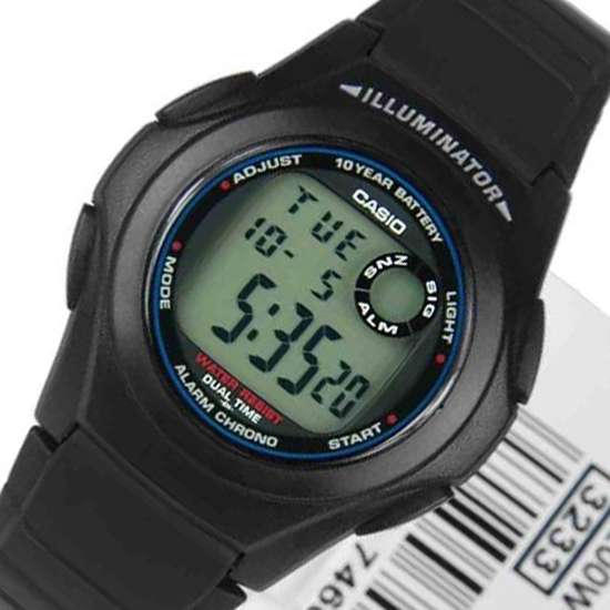 Casio Youth Digital Watch F-200W-1A F200W-1