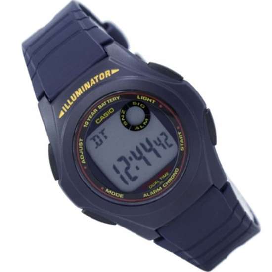 Casio Youth Digital Watch F-200W-2A F200W-2