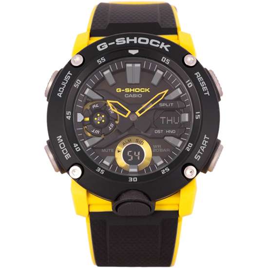 Casio GA-2000-1A9 GA2000-1A9 Carbon Core Guard Watch