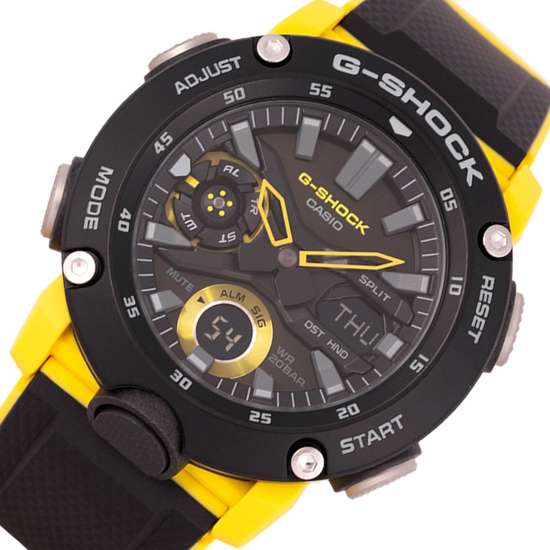 Casio GA-2000-1A9 GA2000-1A9 Carbon Core Guard Watch