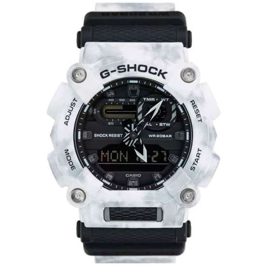 Casio G-Shock Frozen Forest GA-900GC-7A GA900GC-7 White Camouflage Watch