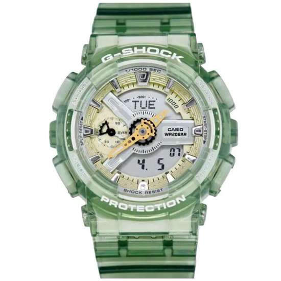 Casio G-Shock Green Metallic Translucence Watch GMA-S110GS-3A GMAS110GS-3