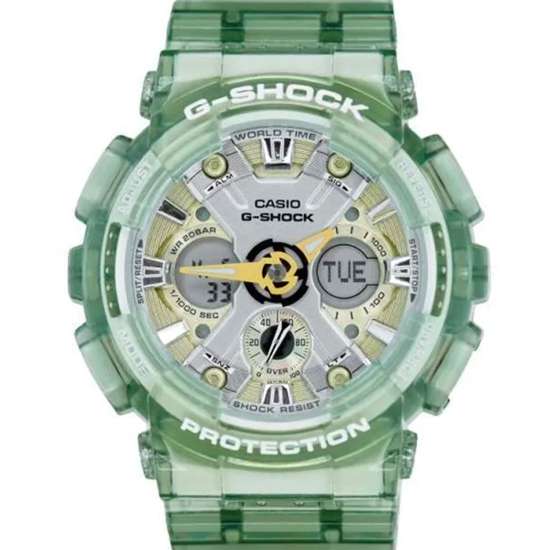 Casio G-Shock Green Translucence Metallic Watch GMA-S120GS-3A GMAS120GS-3