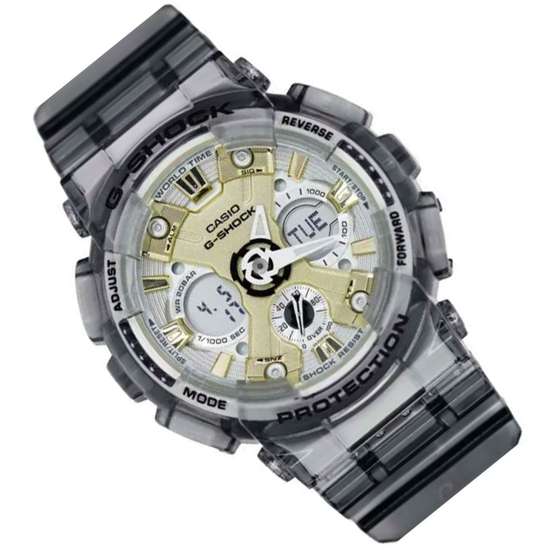 Casio G-Shock Grey Translucence Metallic Watch GMA-S120GS-8A GMAS120GS-8