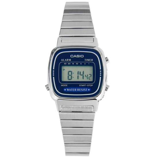 Casio Ladies Blue Vintage Watch LA670WA-2 LA670WA-2D