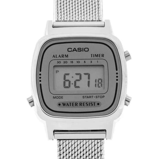 Casio Vintage Mesh Strap Ladies Watch LA670WEM-7 LA670WEM-7DF