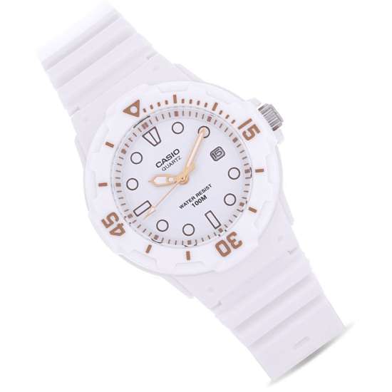 Casio LRW-200H-7E2V LRW200H-7E2 Ladies White Casual Watch