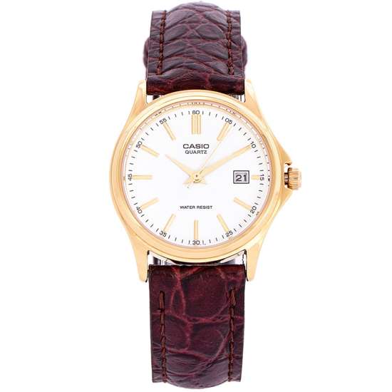 Casio Ladies Leather Casual Watch LTP-1183Q-7A LTP1183Q-7