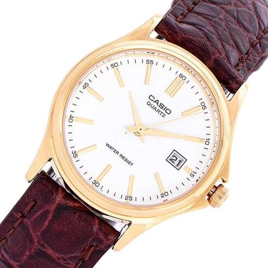 Casio Ladies Leather Casual Watch LTP-1183Q-7A LTP1183Q-7