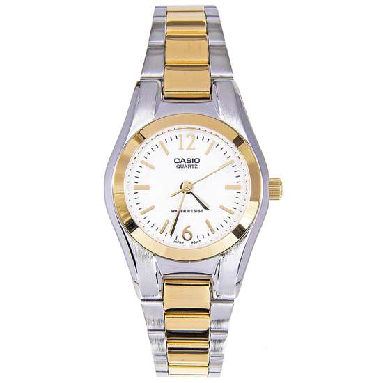 Casio Ladies Enticer Two Tone Watch LTP1253SG-7 LTP-1253SG-7A