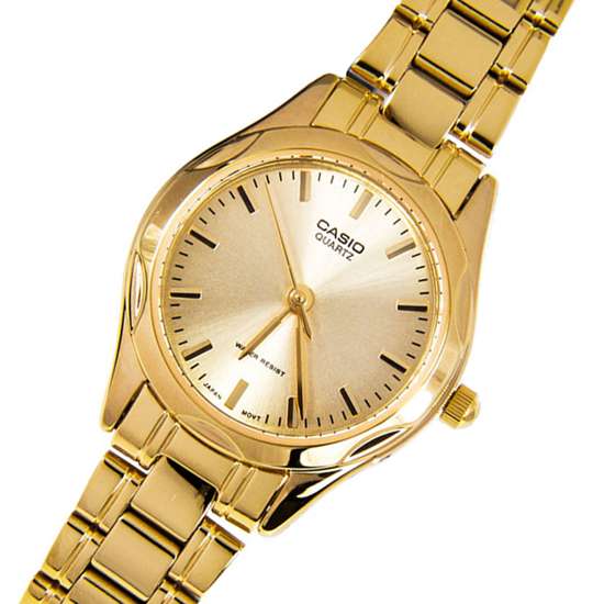 Casio Ladies Enticer Gold Watch LTP1275G-9 LTP-1275G-9A