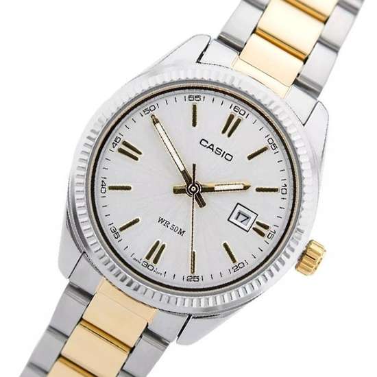 Casio Enticer LTP-1302SG-7AV LTP1302SG-7A LTP-1302SG-7AVDF Ladies Watch