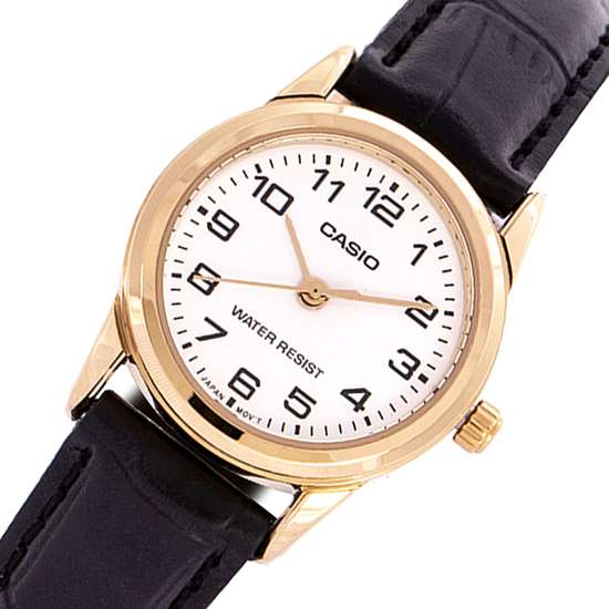 Casio Ladies Leather Casual Watch LTP-V001GL-7B LTPV001GL-7B