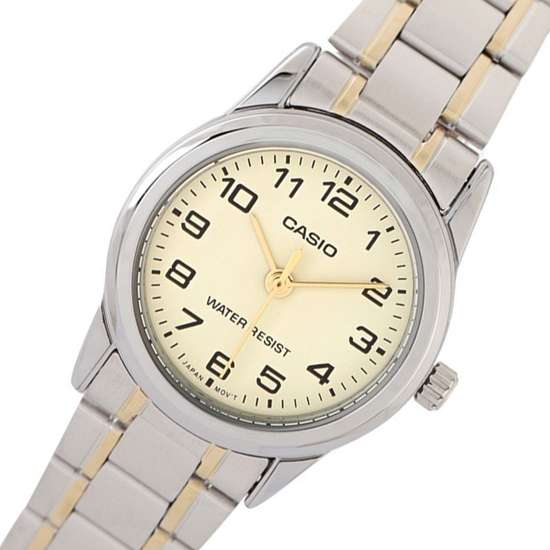 Casio LTP-V001SG-9B LTPV001SG-9B Female Two Tone Watch