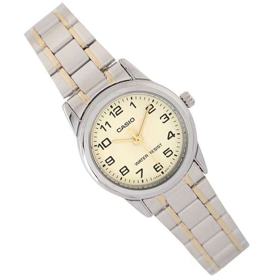 Casio LTP-V001SG-9B LTPV001SG-9B Female Two Tone Watch