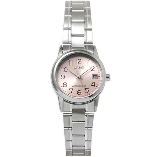 Casio LTP-V002D-4B LTPV002D-4B Pink Dial Watch