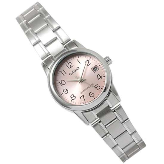 Casio LTP-V002D-4B LTPV002D-4B Pink Dial Watch