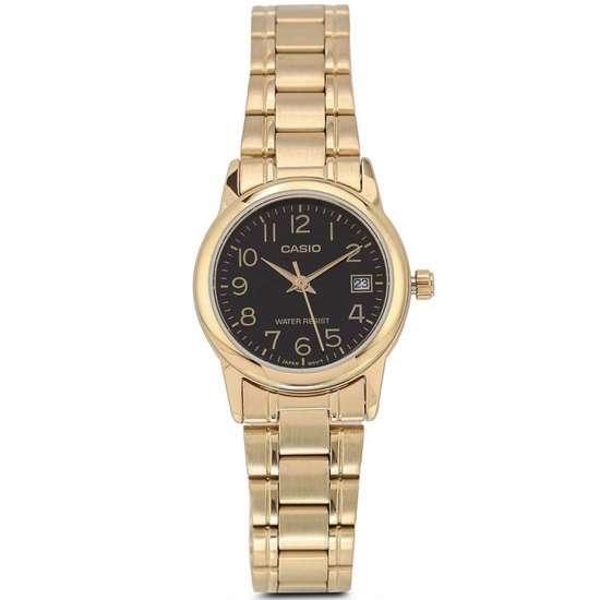 Casio LTP-V002G-1B LTPV002G-1B Female Gold Watch