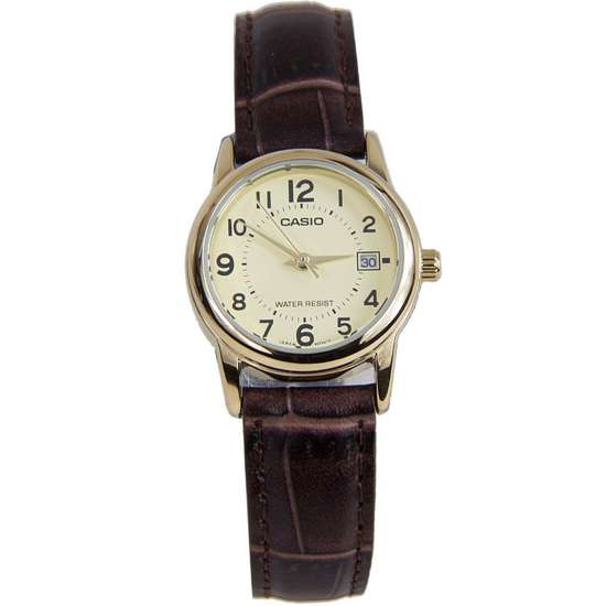 Casio LTP-V002GL-9B LTPV002GL-9B Female Leather Watch